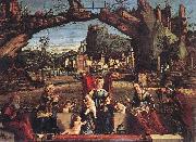 CARPACCIO, Vittore Holy Conversation fg oil painting on canvas